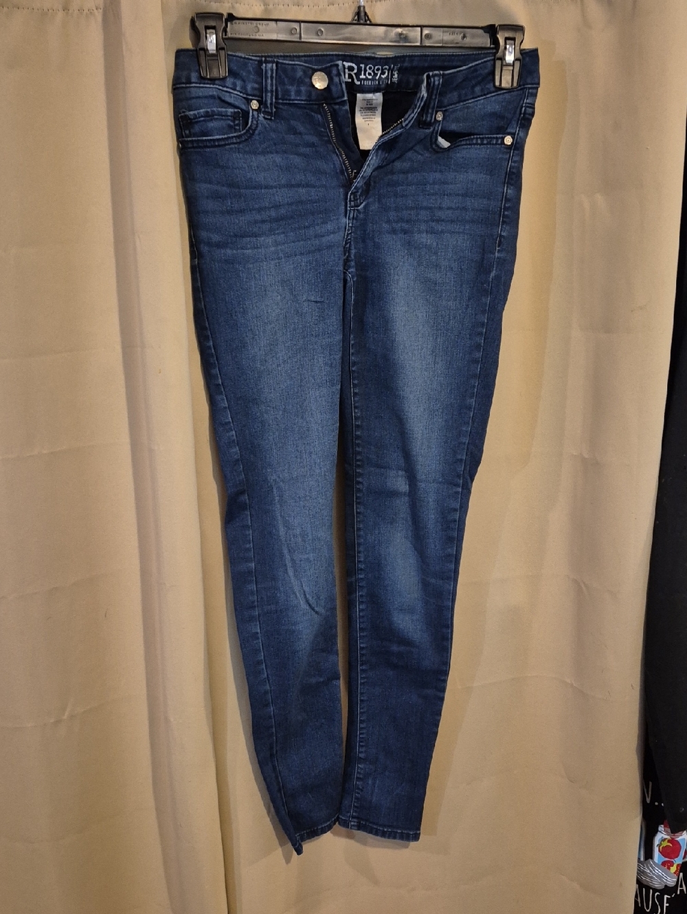 R1893 Dark Blue Skinny Jeans for Women